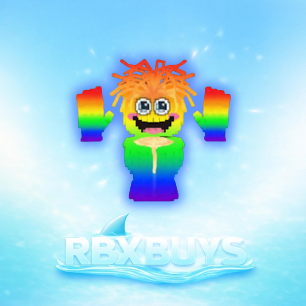 Rainbow Spaghetti Tualetti